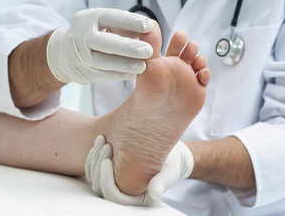 The treatment of mycosis of the feet